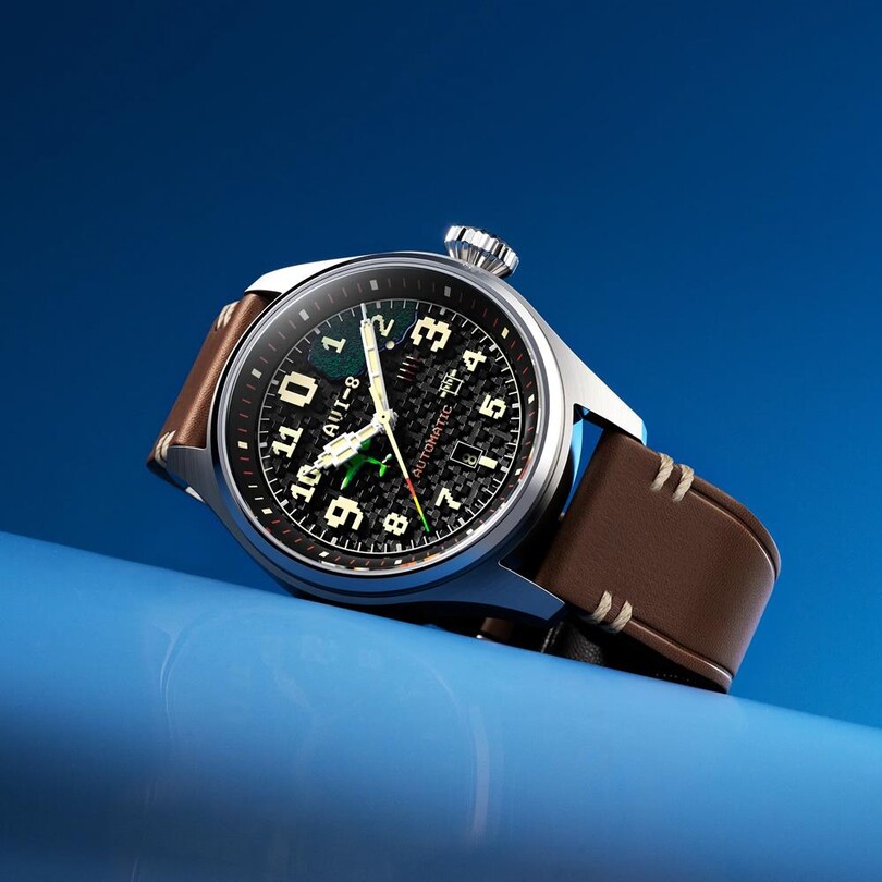 CLOWES CAPCOM 1942 AUTOMATIC PIXEL LIMITED EDITION AV-4126-01 (Seiko NH35 Mekanizmalı) Erkek Kol Saati - Thumbnail