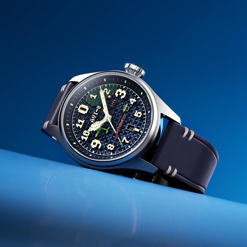 CLOWES CAPCOM 1942 AUTOMATIC PIXEL LIMITED EDITION AV-4126-02 (Seiko NH35 Mekanizmalı) Erkek Kol Saati - Thumbnail