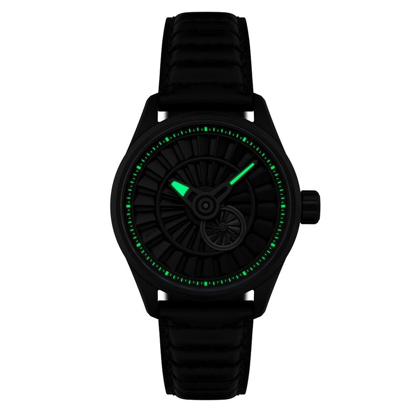 HAWKER HARRIER PEGASUS AUTOMATIC LIMITED EDITION AV-4127-01 (Miyota 8245 Mekanizmalı) Erkek Kol Saati - Thumbnail