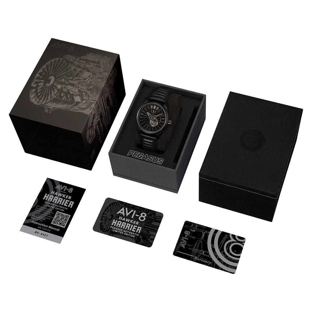 HAWKER HARRIER PEGASUS AUTOMATIC LIMITED EDITION AV-4127-01 (Miyota 8245 Mekanizmalı) Erkek Kol Saati