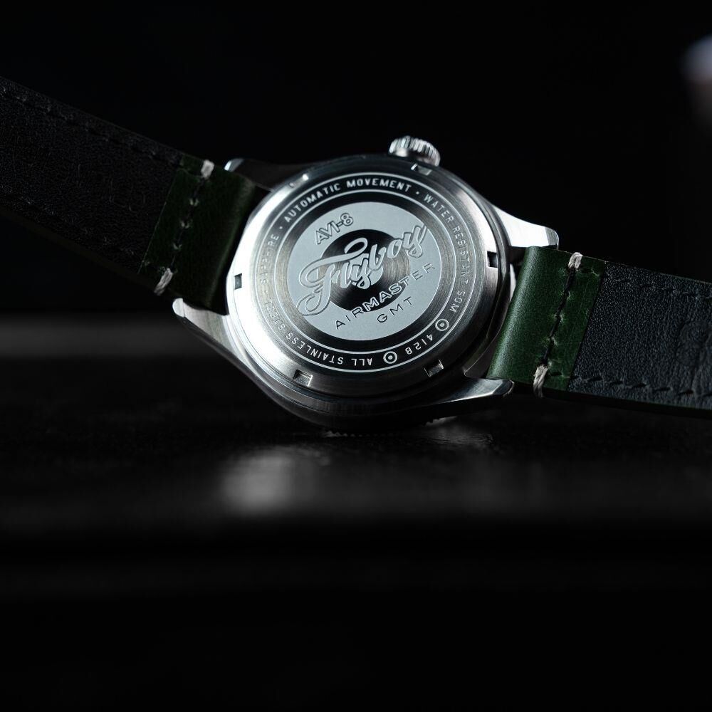 FLYBOY AIRMASTER GMT AV-4128-03 (Seiko NH34 Mekanizmalı) Otomatik Erkek Kol Saati