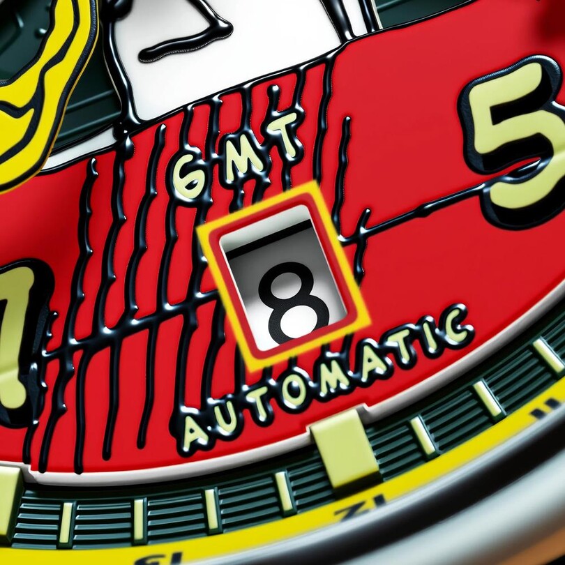 HAWKER HURRICANE KENT GMT AUTOMATIC PEANUTS SNOOPY FLYING ACE LIMITED EDITION AV-4136-04 (Seiko NH34 Mekanizmalı) Erkek Kol Saati - Thumbnail