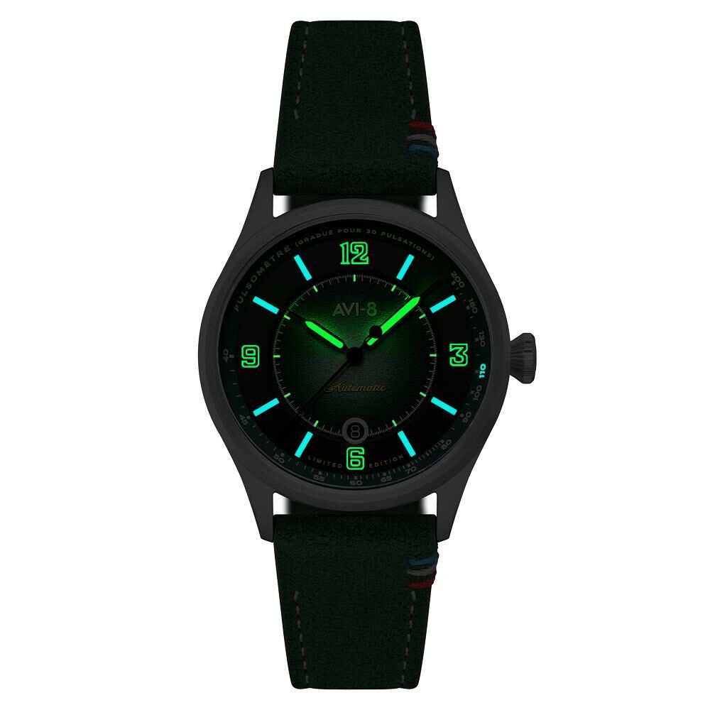 FLYBOY LAFAYETTE 110TH ANNIVERSARY LIMITED EDITION AV-4153-01 Otomatik (Citizen Miyota 8215 Mekanizmalı) Erkek Kol Saati
