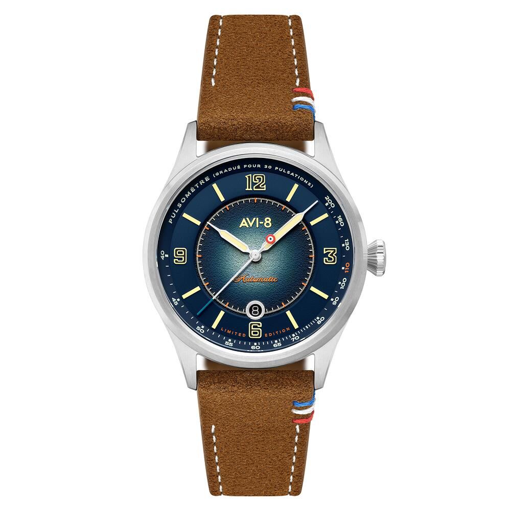 FLYBOY LAFAYETTE 110TH ANNIVERSARY LIMITED EDITION AV-4153-02 Otomatik (Citizen Miyota 8215 Mekanizmalı) Erkek Kol Saati