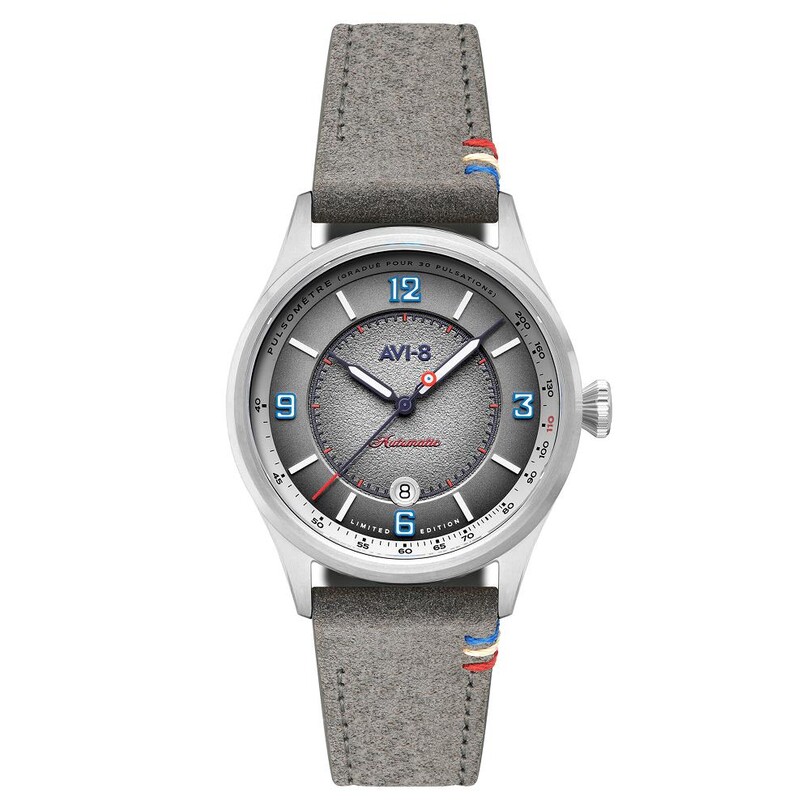 AVI-8 - FLYBOY LAFAYETTE 110TH ANNIVERSARY LIMITED EDITION AV-4153-03 Otomatik (Citizen Miyota 8215 Mekanizmalı) Erkek Kol Saati