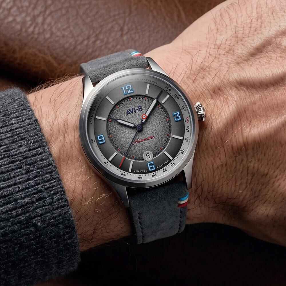 FLYBOY LAFAYETTE 110TH ANNIVERSARY LIMITED EDITION AV-4153-03 Otomatik (Citizen Miyota 8215 Mekanizmalı) Erkek Kol Saati