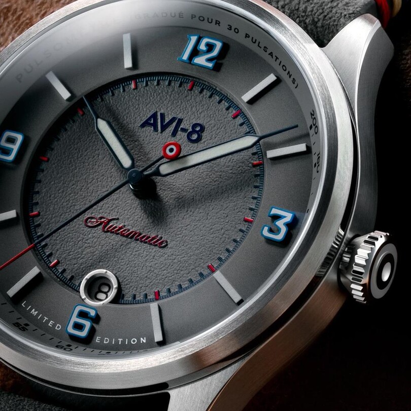FLYBOY LAFAYETTE 110TH ANNIVERSARY LIMITED EDITION AV-4153-03 Otomatik (Citizen Miyota 8215 Mekanizmalı) Erkek Kol Saati - Thumbnail