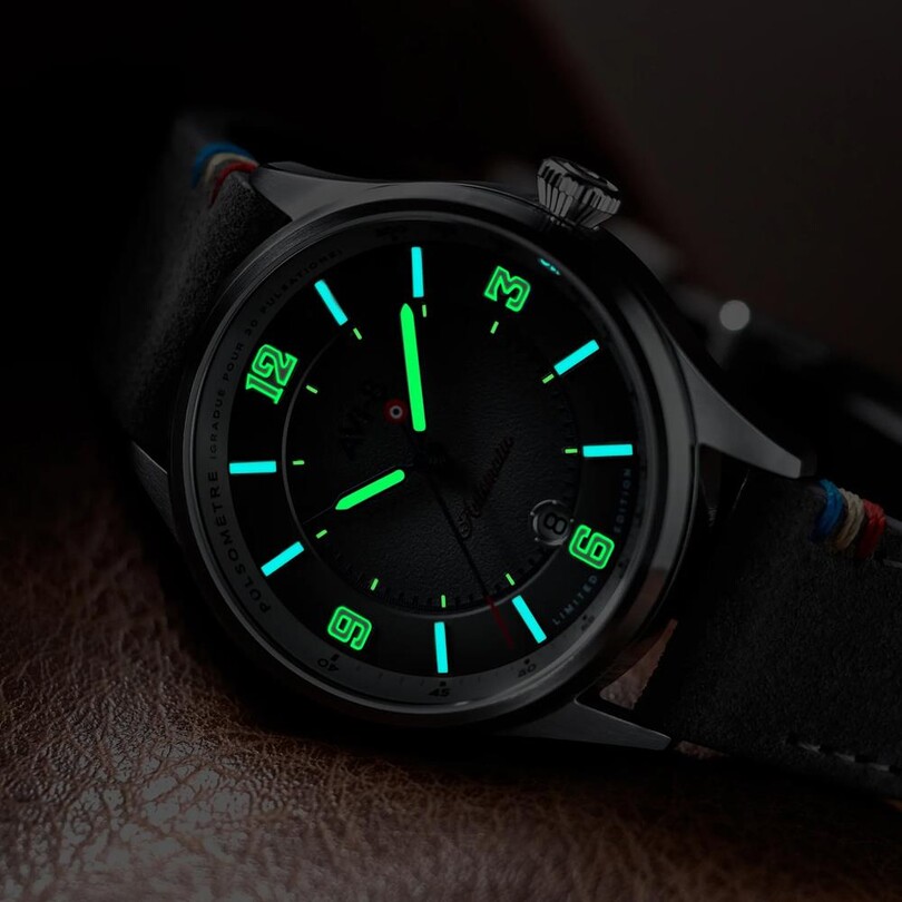 FLYBOY LAFAYETTE 110TH ANNIVERSARY LIMITED EDITION AV-4153-03 Otomatik (Citizen Miyota 8215 Mekanizmalı) Erkek Kol Saati - Thumbnail