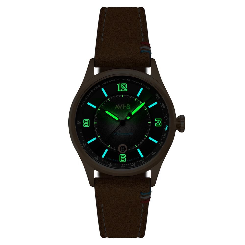 FLYBOY LAFAYETTE 110TH ANNIVERSARY LIMITED EDITION AV-4153-04 Otomatik (Citizen Miyota 8215 Mekanizmalı) Erkek Kol Saati