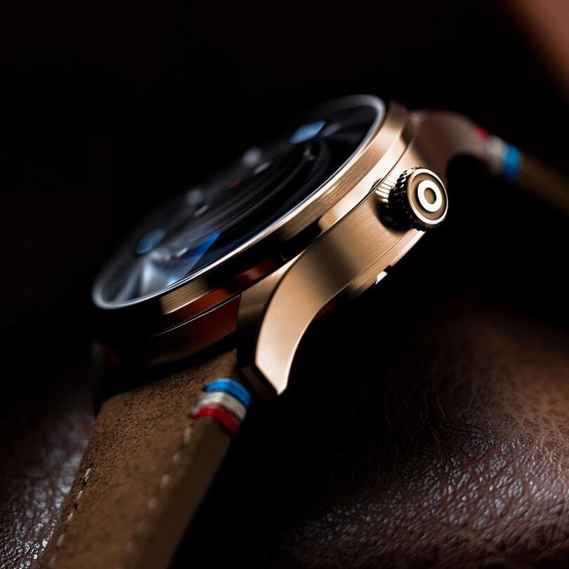 FLYBOY LAFAYETTE 110TH ANNIVERSARY LIMITED EDITION AV-4153-04 Otomatik (Citizen Miyota 8215 Mekanizmalı) Erkek Kol Saati - Thumbnail