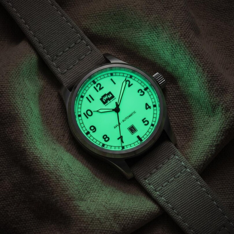 FLYBOY ENGINEER IMPERIAL WAR MUSEUMS FIELDMASTER EDITION AV-4161-03 Otomatik (Citizen Miyota 8215 Mekanizmalı) Erkek Kol Saati - 4