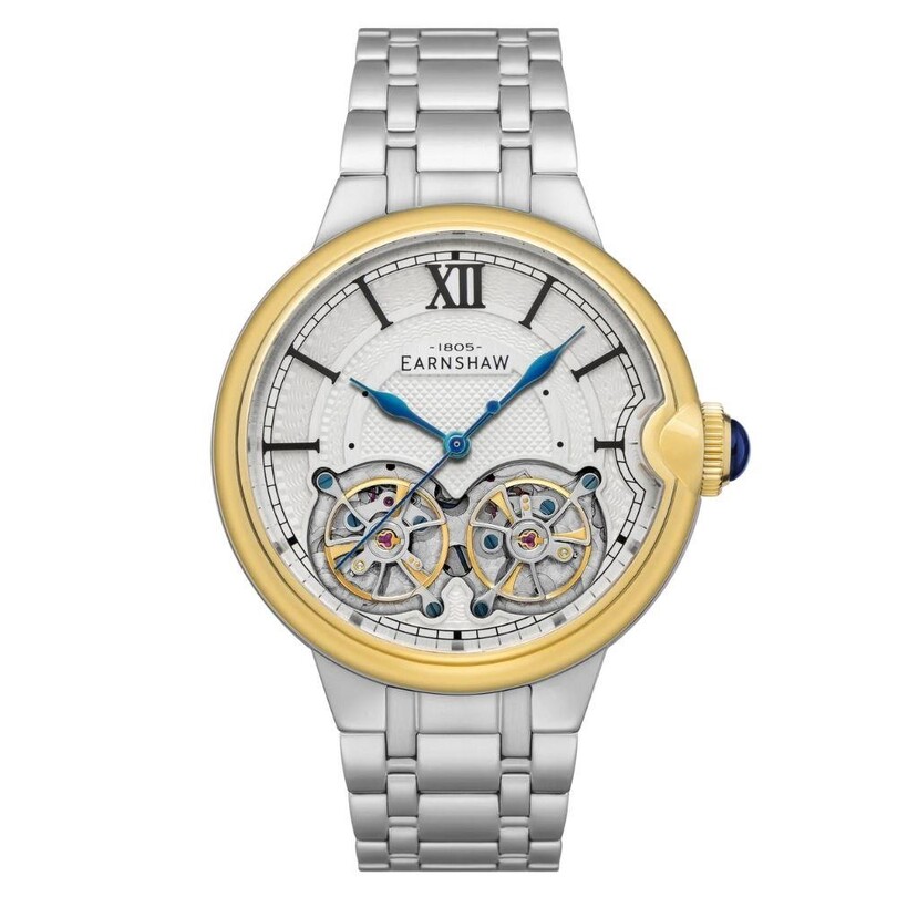 BARALLIER DUAL OPEN HEART ES-8266-44 Otomatik Erkek Kol Saati - Thumbnail