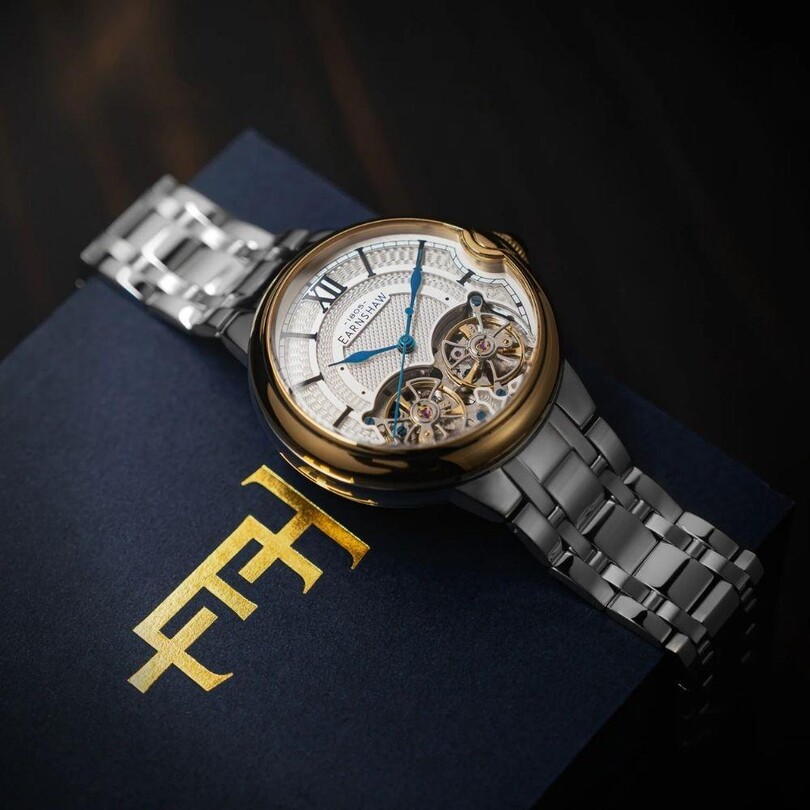 BARALLIER DUAL OPEN HEART ES-8266-44 Otomatik Erkek Kol Saati - Thumbnail