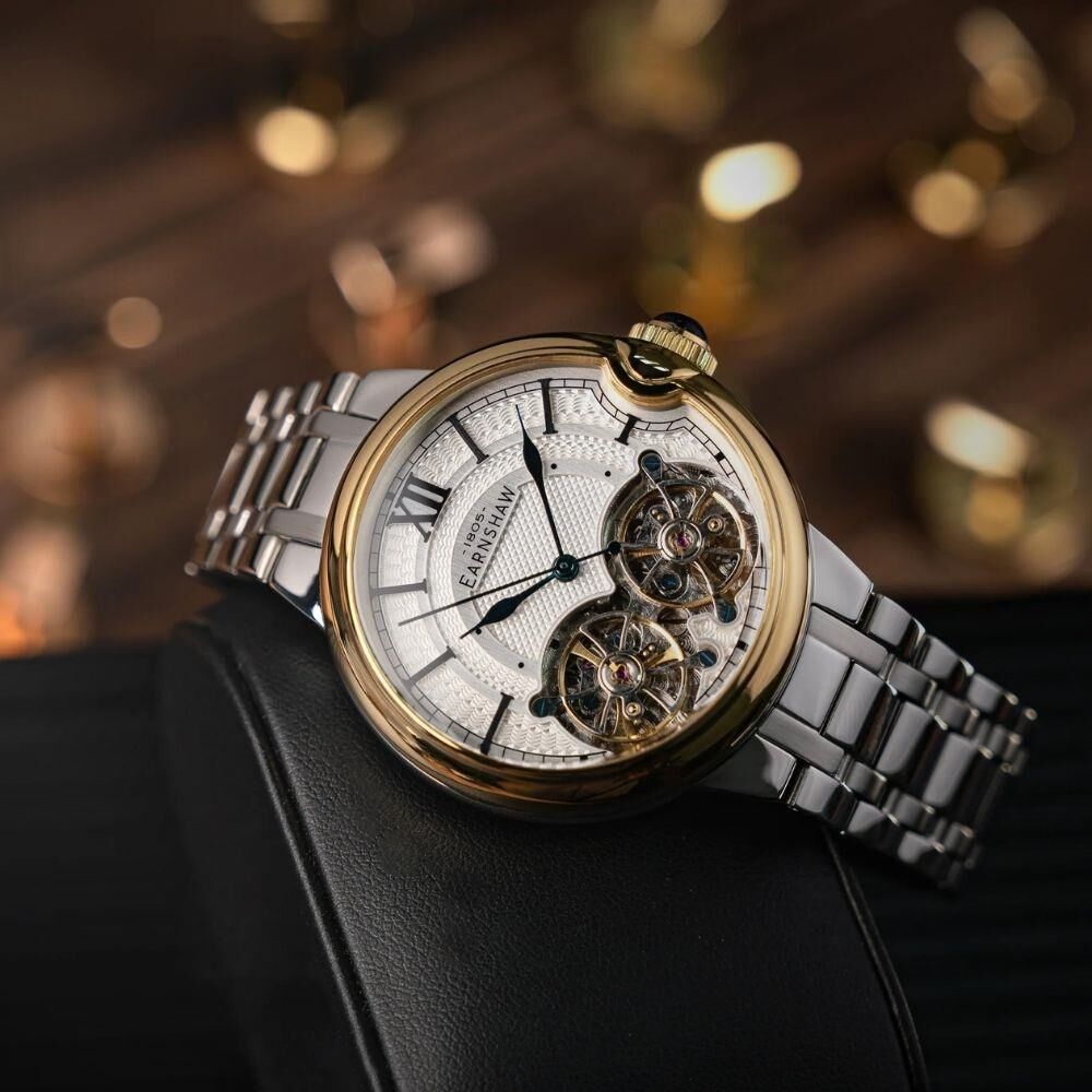 BARALLIER DUAL OPEN HEART ES-8266-44 Otomatik Erkek Kol Saati