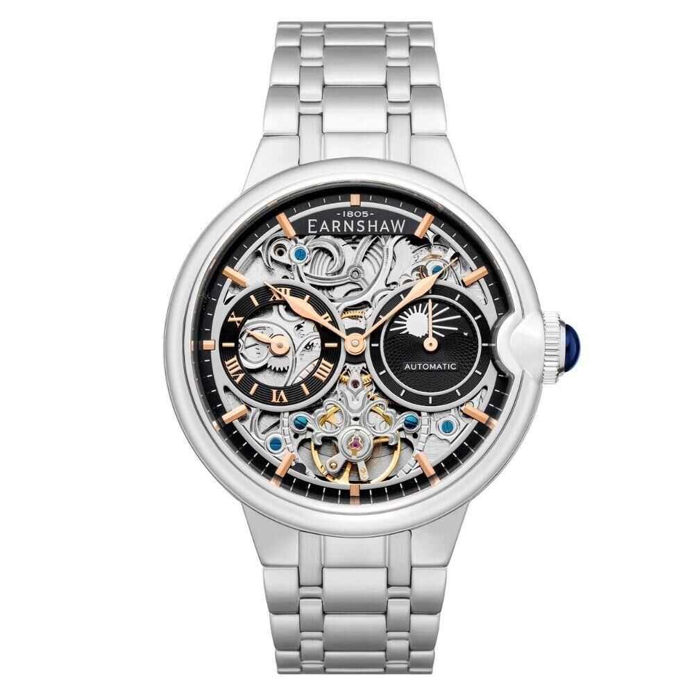 BARALLIER DUAL TIME SUN MOON OPEN HEART ES-8242-22 Erkek Kol Saati