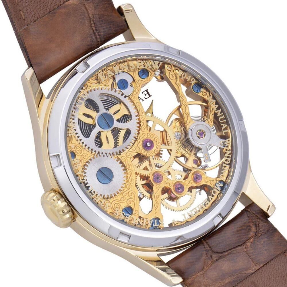 BAUER MECHANICAL SKELETON ES-8049-02 Otomatik Erkek Kol Saati