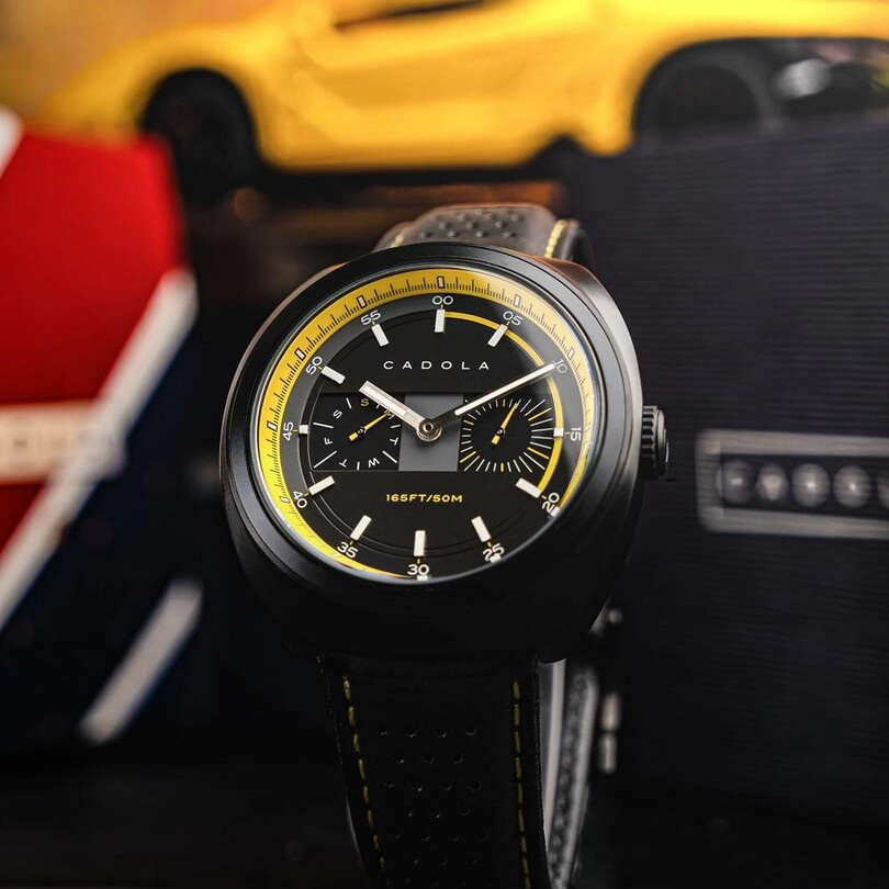GIULIA CALENDAR CD-1043-02 (Seiko VD79 Mekanizmalı) Erkek Kol Saati - Thumbnail