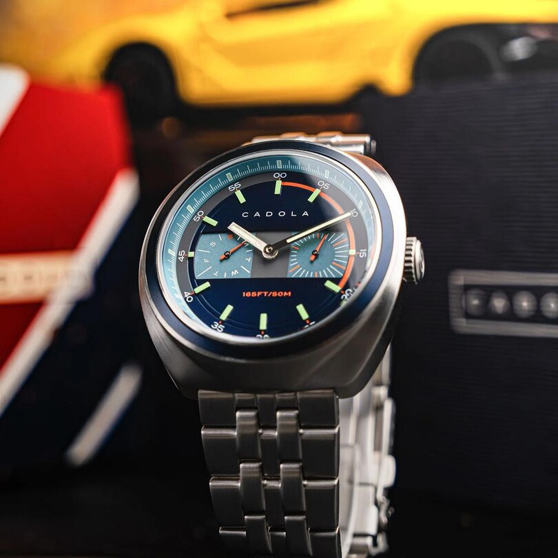 GIULIA CALENDAR CD-1043-11 (Seiko VD79 Mekanizmalı) Erkek Kol Saati - Thumbnail