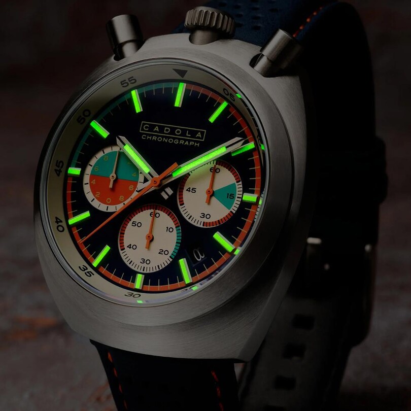 TESTA DI TORO CHRONOGRAPH CD-1058-02 (Seiko VD57 Mekanizmalı) Erkek Kol Saati - Thumbnail