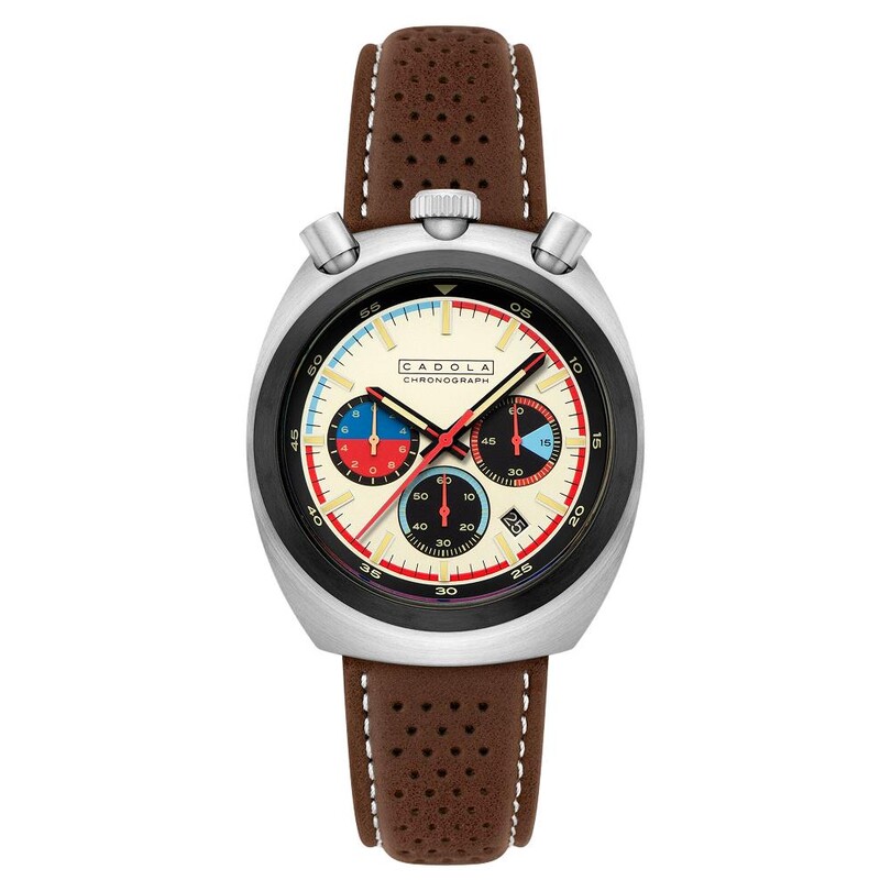 CADOLA - TESTA DI TORO CHRONOGRAPH CD-1058-04 (Seiko VD57 Mekanizmalı) Erkek Kol Saati
