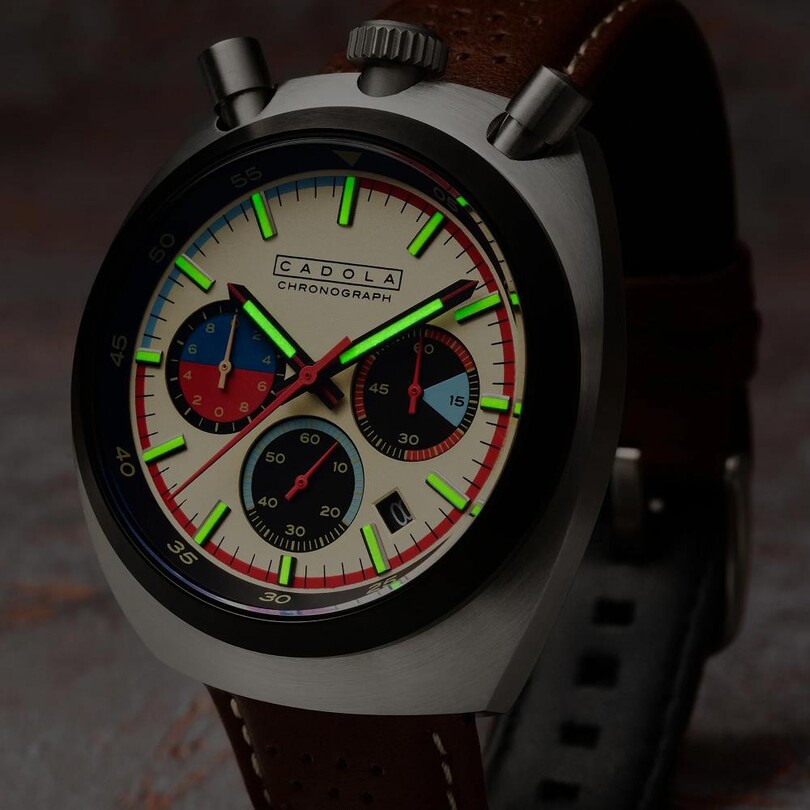 TESTA DI TORO CHRONOGRAPH CD-1058-04 (Seiko VD57 Mekanizmalı) Erkek Kol Saati - Thumbnail