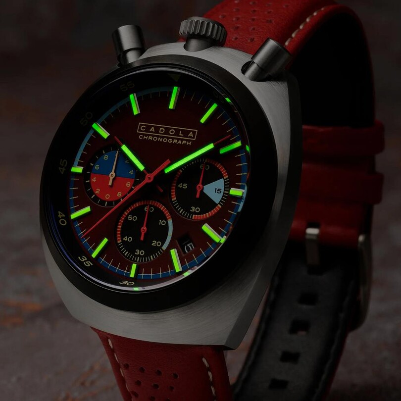 TESTA DI TORO CHRONOGRAPH CD-1058-05 (Seiko VD57 Mekanizmalı) Erkek Kol Saati - Thumbnail