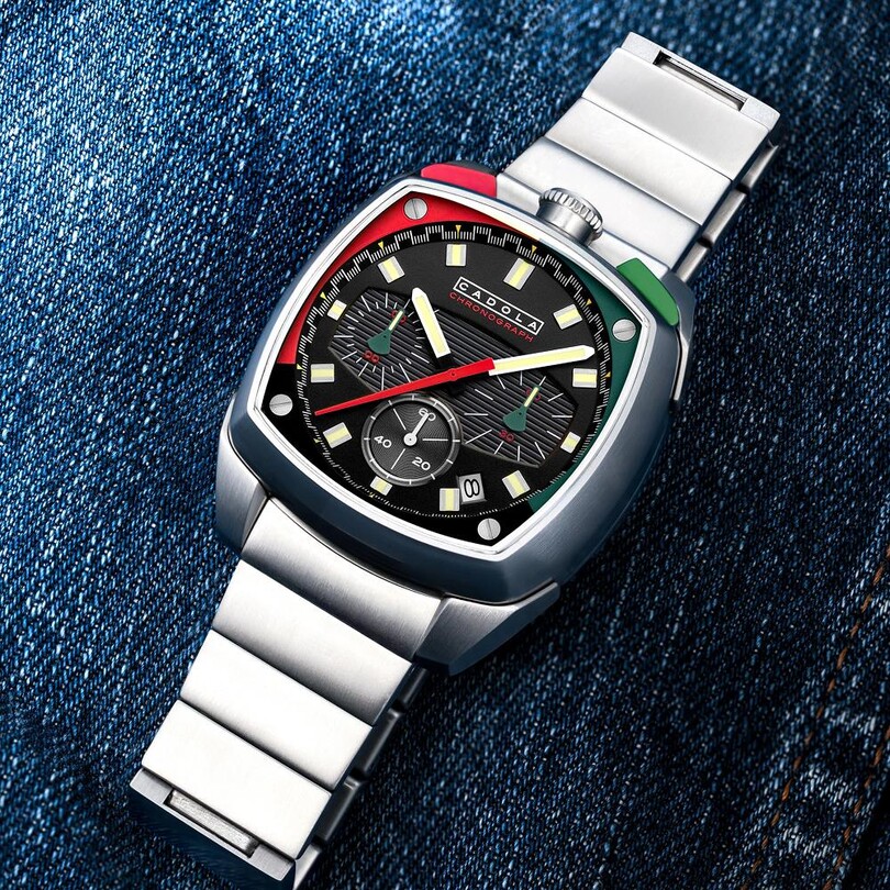 TAURUS CHRONOGRAPH CD-1060-11 (Seiko VD57 Mekanizmalı) Erkek Kol Saati - Thumbnail