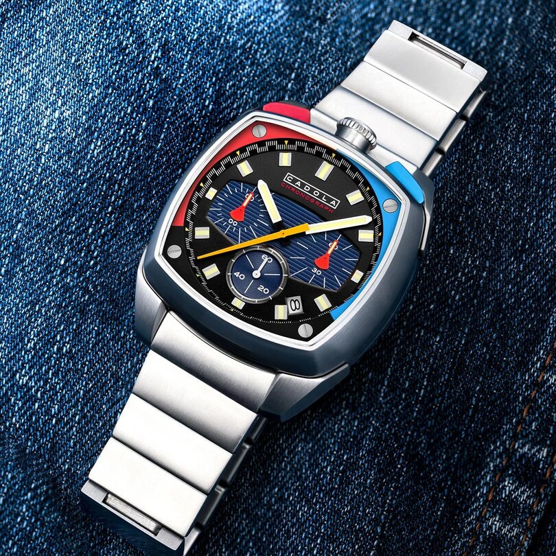TAURUS CHRONOGRAPH CD-1060-44 (Seiko VD57 Mekanizmalı) Erkek Kol Saati - Thumbnail