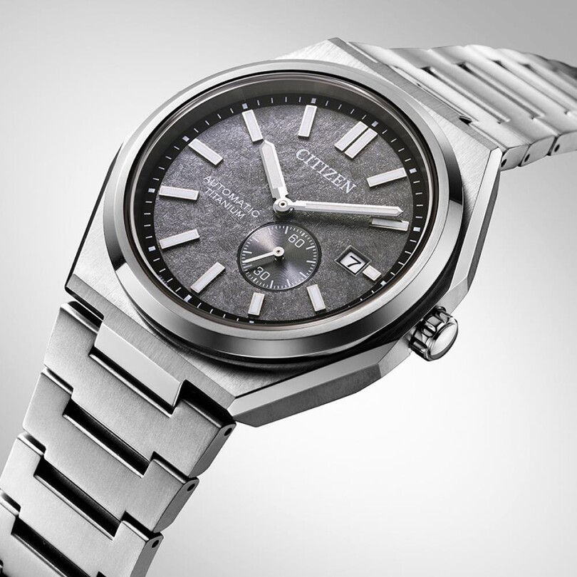 CITIZEN ZENSHIN SUPER TITANIUM SMALL SECONDS NJ0180-80H Otomatik Kol Saati - Thumbnail