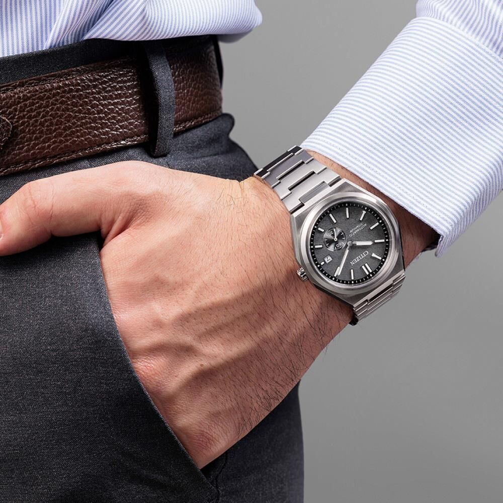 CITIZEN ZENSHIN SUPER TITANIUM SMALL SECONDS NJ0180-80H Otomatik Kol Saati