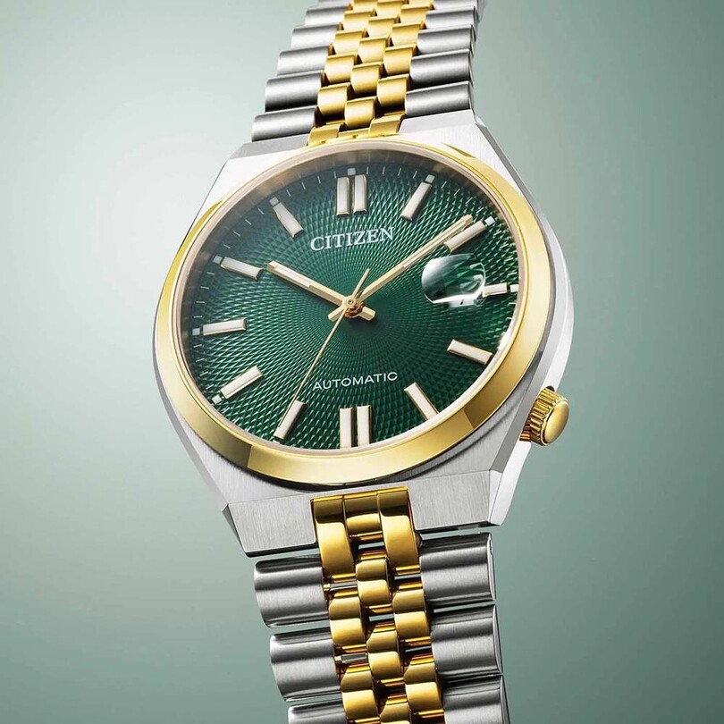 CITIZEN TSUYOSA 60 Two Tone NK0024-54X Otomatik Erkek Kol Saati - Thumbnail