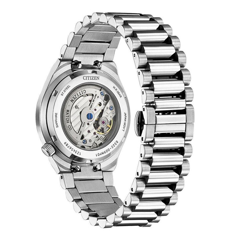 CITIZEN TSUYOSA SMALL SECOND NK5010-51L Otomatik Erkek Kol Saati - Thumbnail