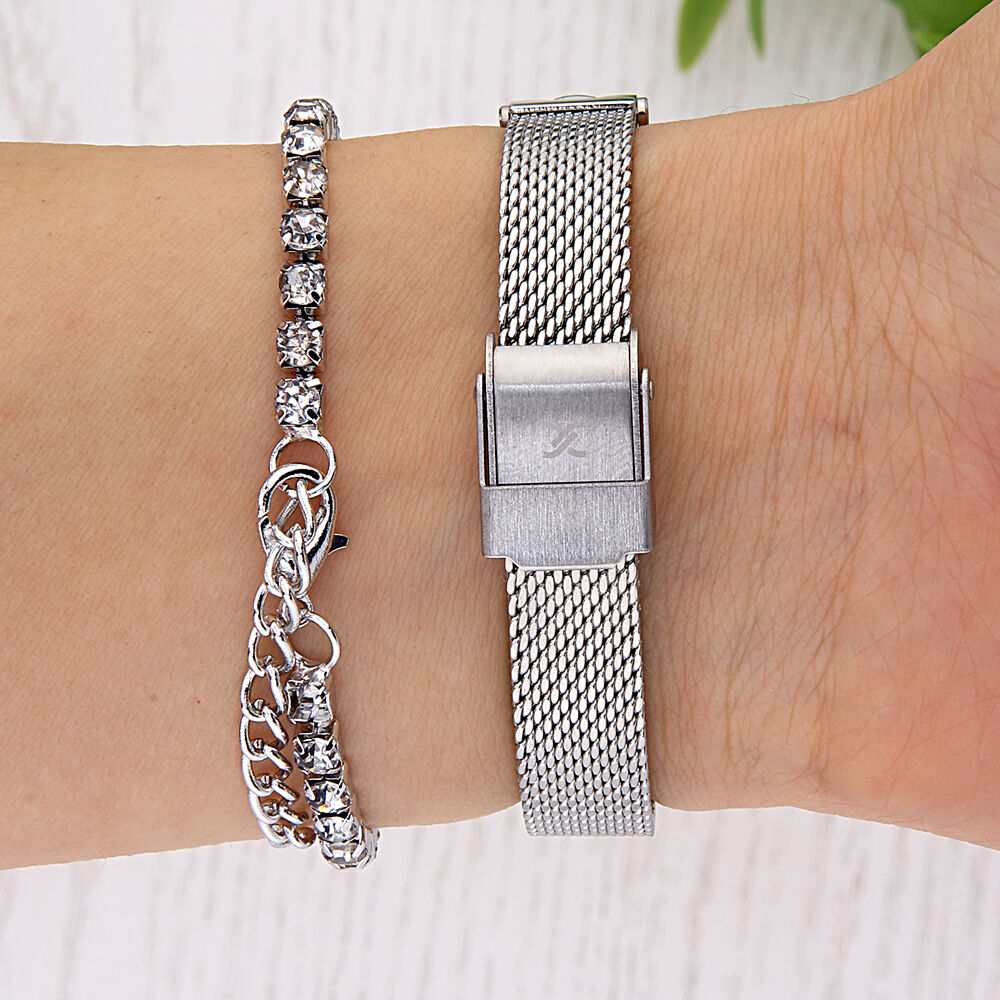 DK012860D-01 Bileklik Hediyeli Kadın Kol Saati