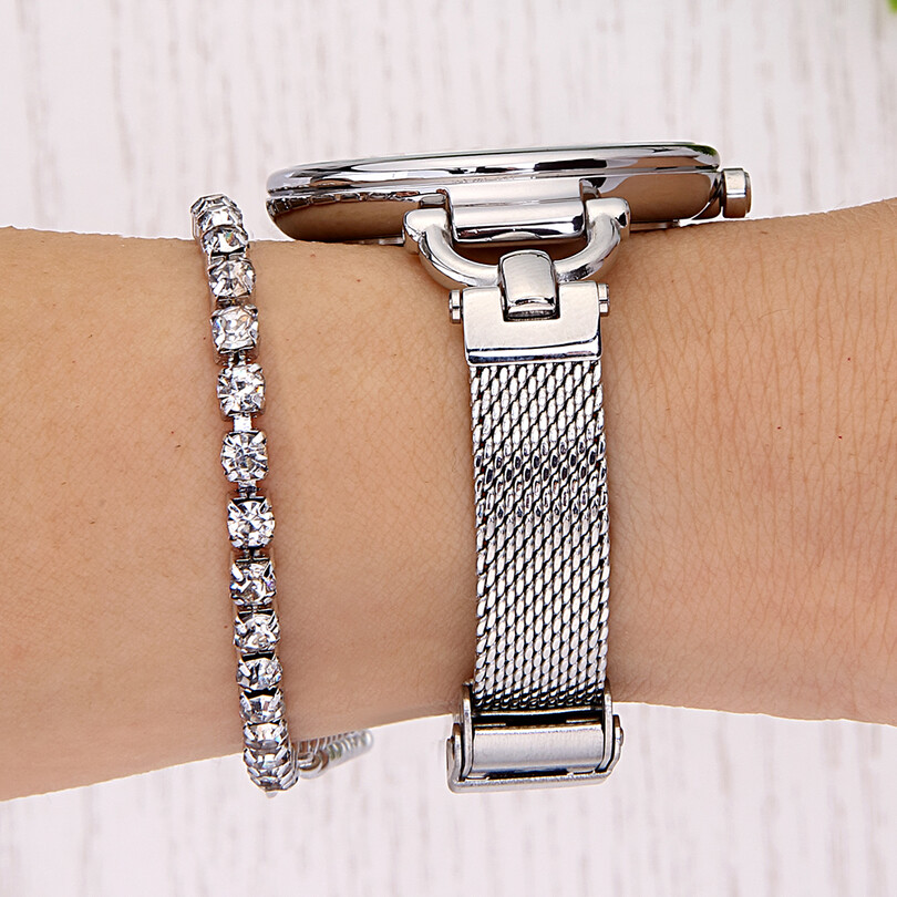 DK012860D-01 Bileklik Hediyeli Kadın Kol Saati - Thumbnail