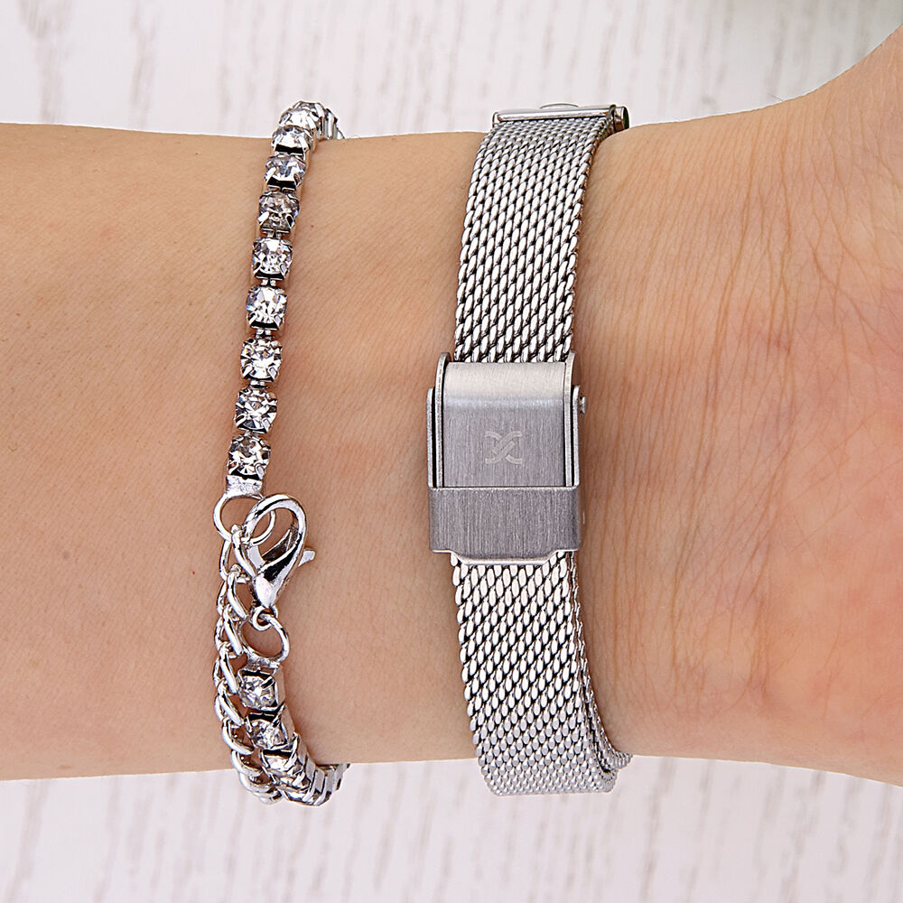 DK012860D-04 Bileklik Hediyeli Kadın Kol Saati