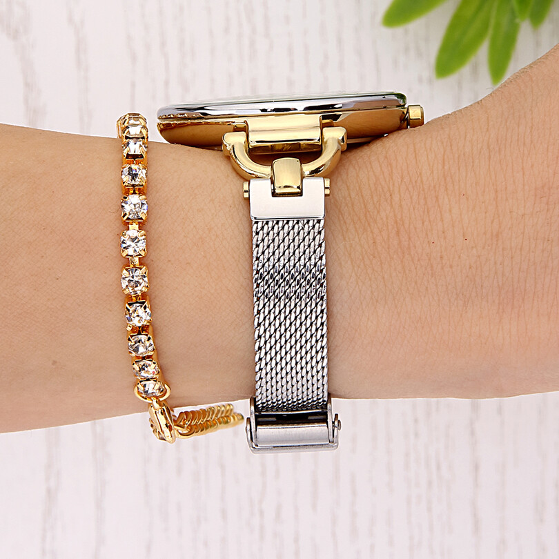 DK012860D-05 Bileklik Hediyeli Kadın Kol Saati - Thumbnail