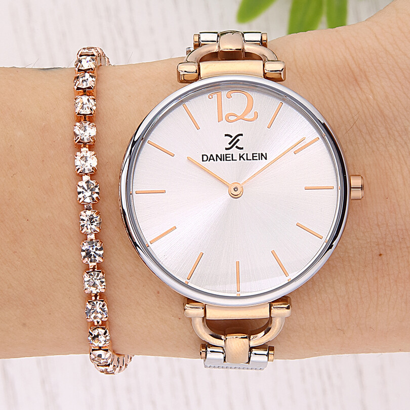 Daniel Klein - DK012860D-06 Bileklik Hediyeli Kadın Kol Saati