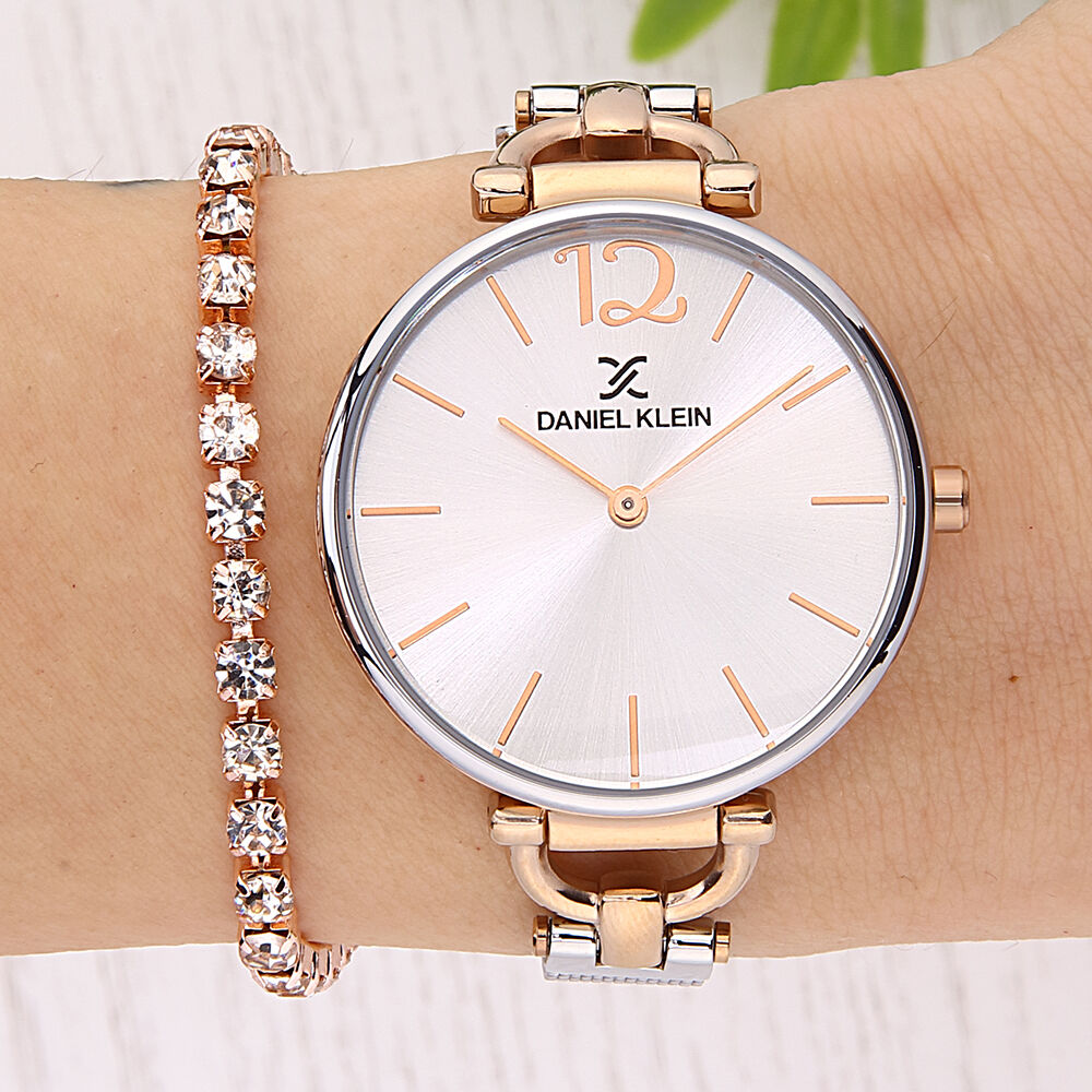 DK012860D-06 Bileklik Hediyeli Kadın Kol Saati