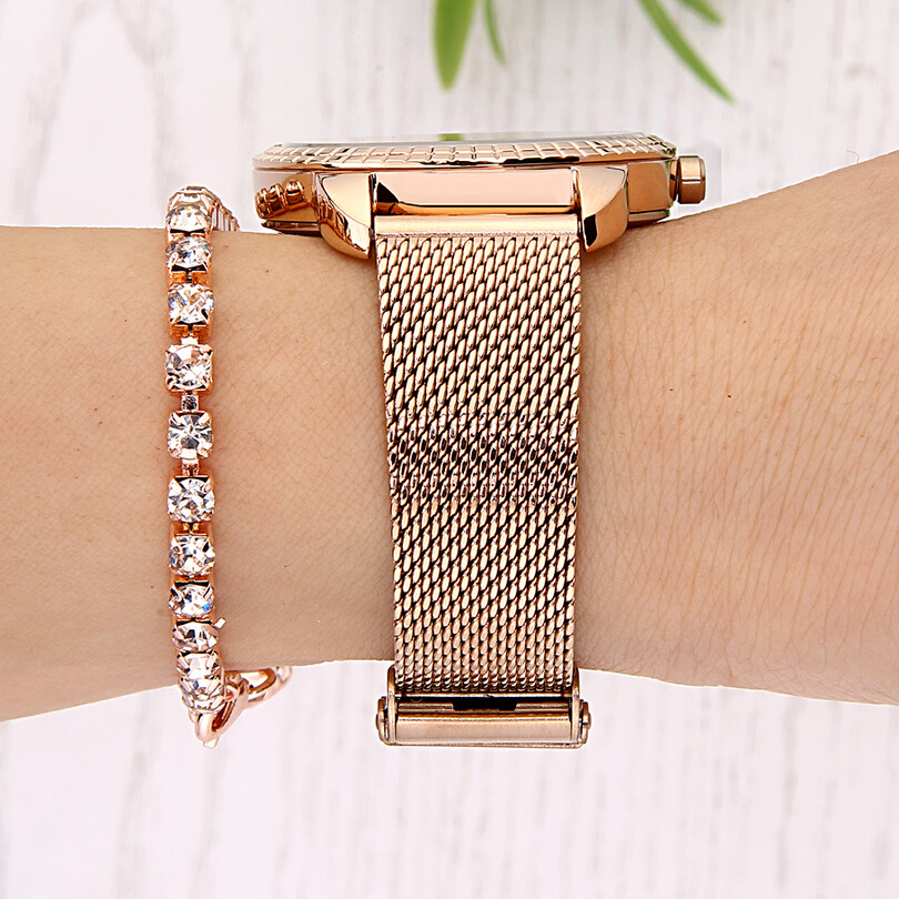 DK.1.12912.2 Bileklik Hediyeli Kadın Kol Saati - Thumbnail