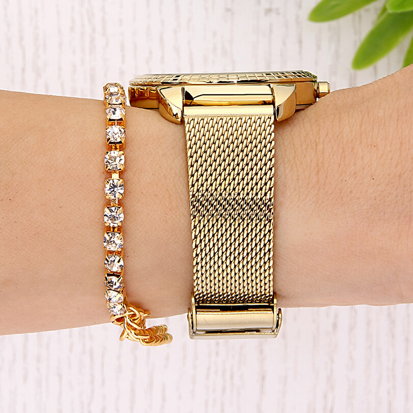 DK.1.12912.3 Bileklik Hediyeli Kadın Kol Saati - Thumbnail