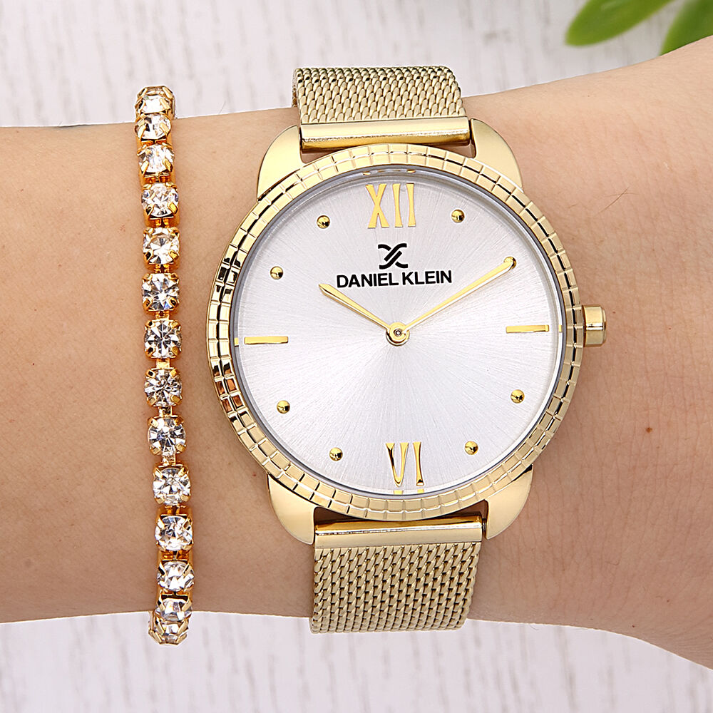 DK.1.12912.3 Bileklik Hediyeli Kadın Kol Saati