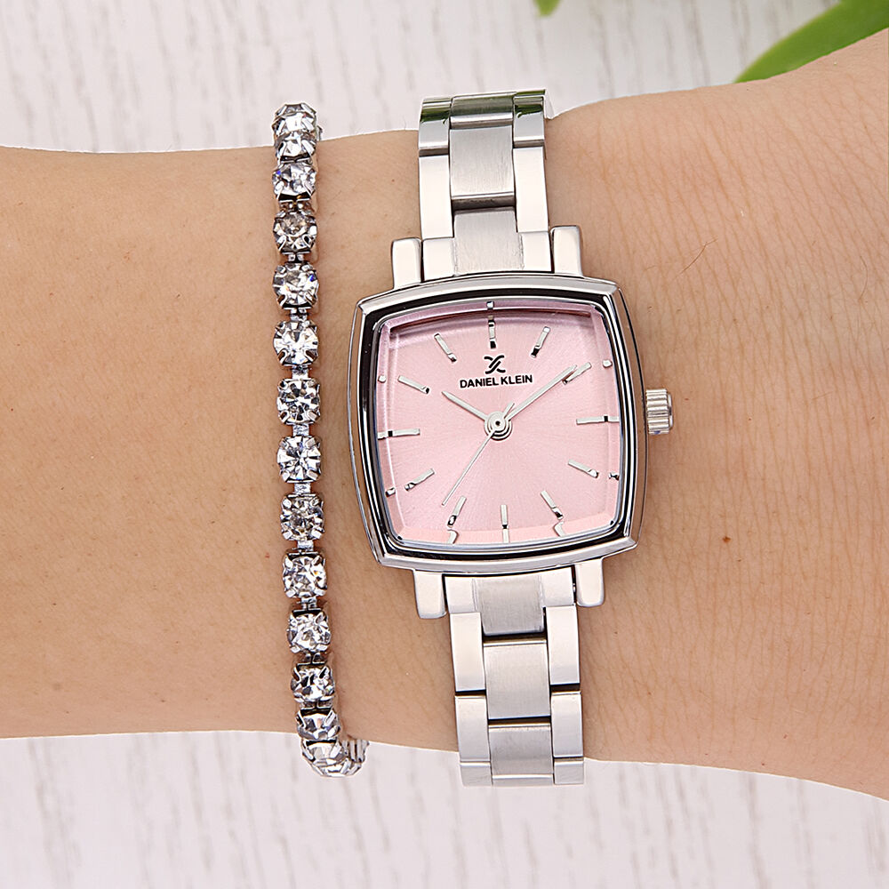 DKE.1.10677-1 Bileklik Hediyeli Kadın Kol Saati