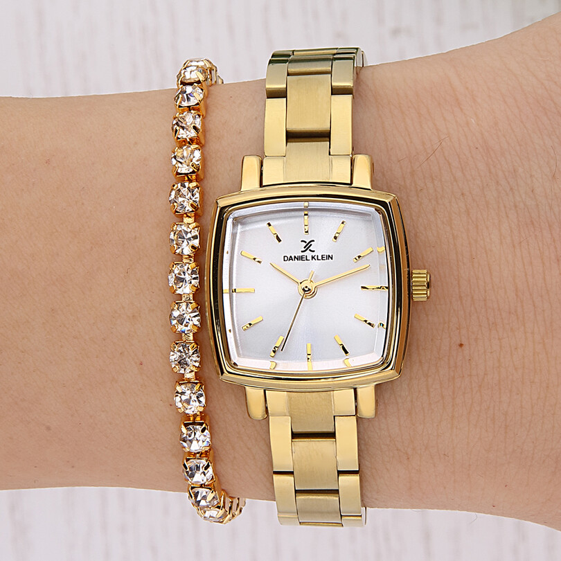 Daniel Klein - DKE.1.10677-4 Bileklik Hediyeli Kadın Kol Saati