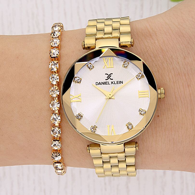 Daniel Klein - DKE.1.10811-2 Bileklik Hediyeli Kadın Kol Saati