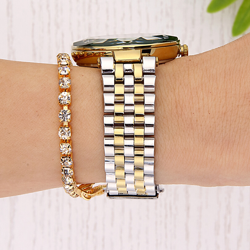 DKE.1.10811-4 Bileklik Hediyeli Kadın Kol Saati - Thumbnail