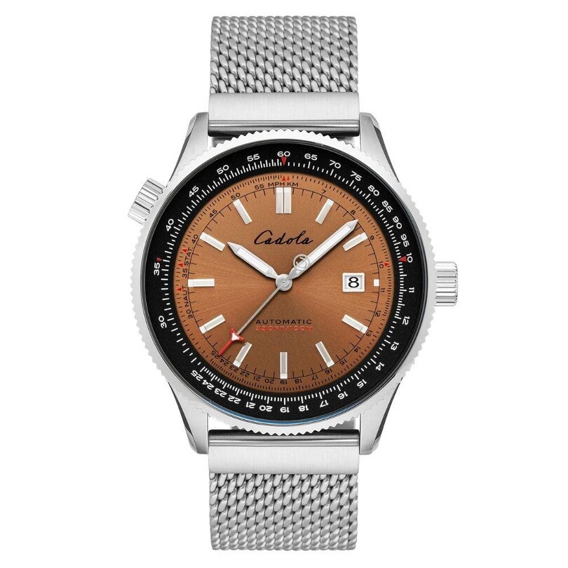 CADOLA - DEEP COPPER AVIATEUR CD-1008-44 Otomatik Erkek Kol Saati