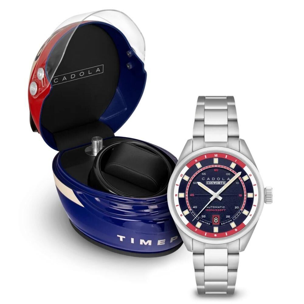 DFV-COSWORTH HELMET WATCH WINDER SET ALFRED LIMITED EDITION CD-1025-99 Otomatik Erkek Kol Saati