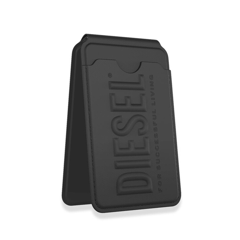 DIESEL - Diesel 3D Biscotto Magsafe Kartlıklı Stand - Siyah
