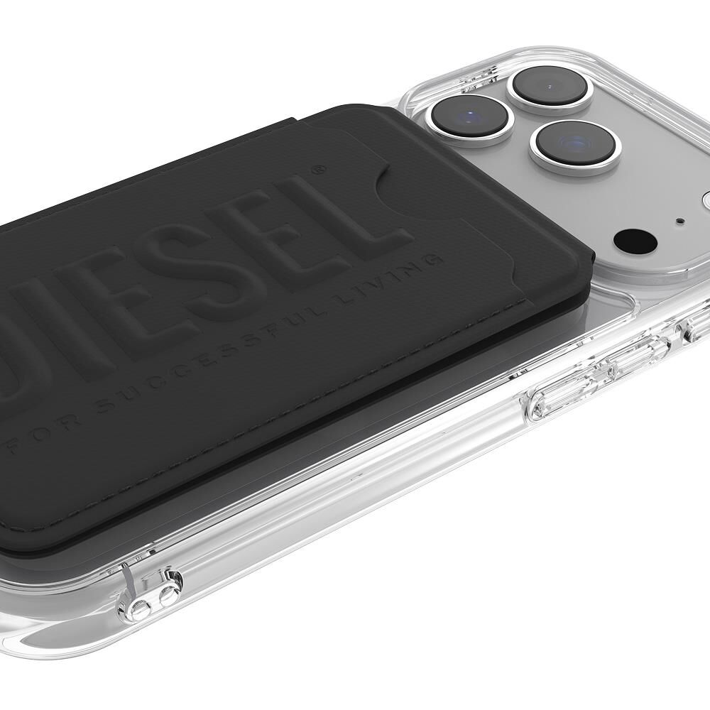 Diesel 3D Biscotto Magsafe Kartlıklı Stand - Siyah