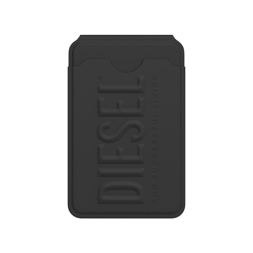 Diesel 3D Biscotto Magsafe Kartlıklı Stand - Siyah - Thumbnail